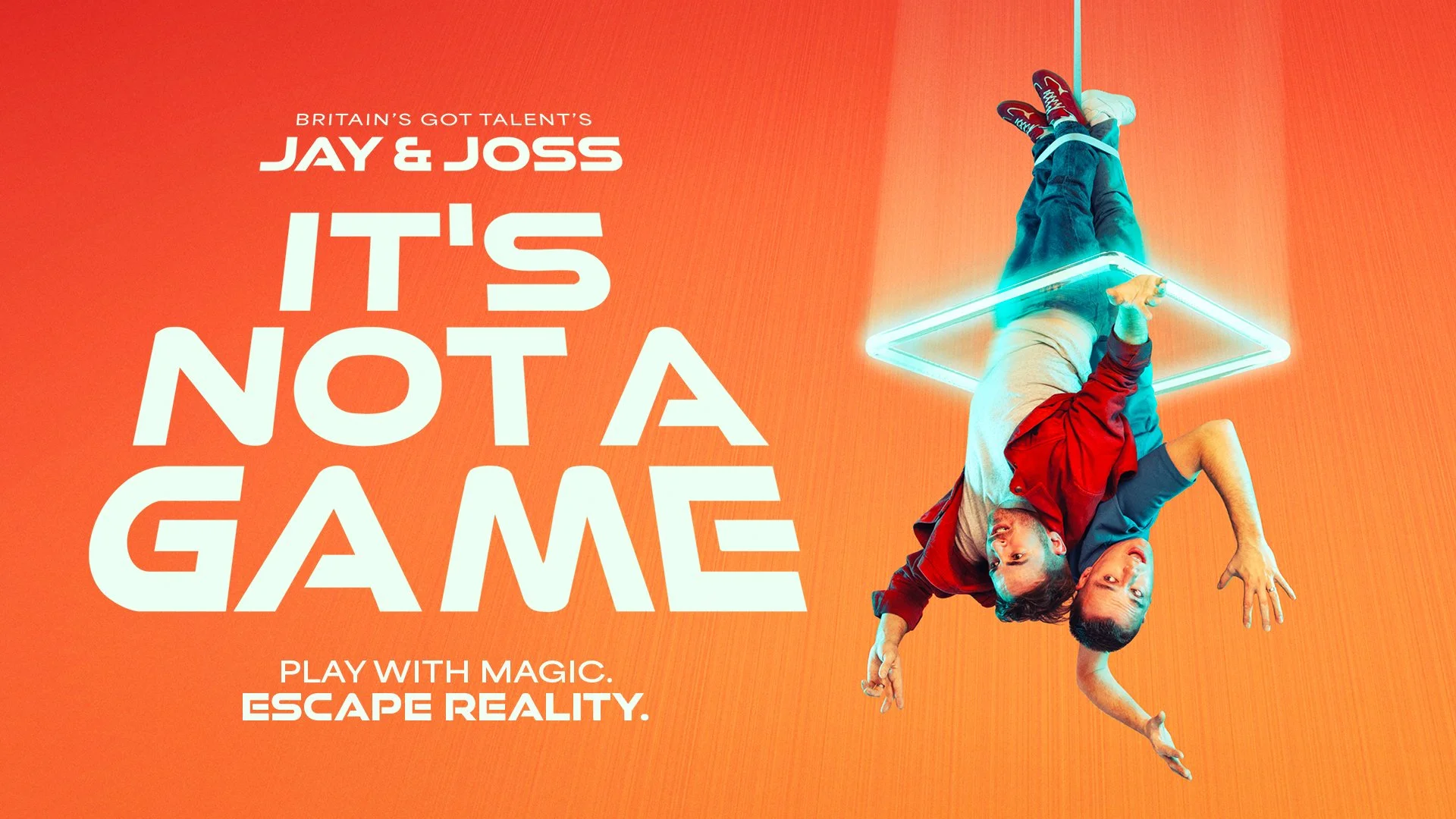 BGT illusion duo Jay & Joss announce IT'S NOT A GAME UK tour